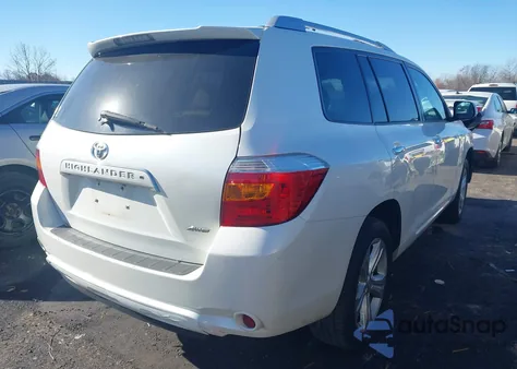 2010 Toyota Highlander Limited V6 z USA, uszkodzony, nr VIN 5TDDK3EH3AS031155